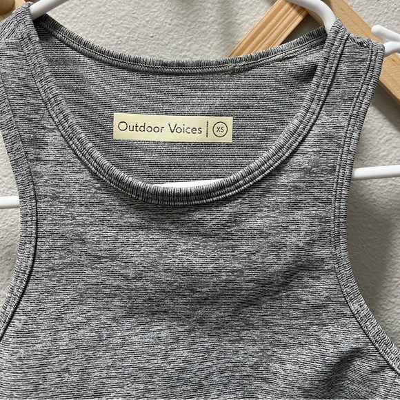 Outdoor Voices Grey Sportsbra - Picture 2 of 4
